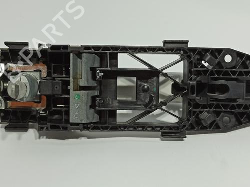 Front left exterior door handle VW POLO V (6R1, 6C1) 1.6 TDI | BP12117507C128