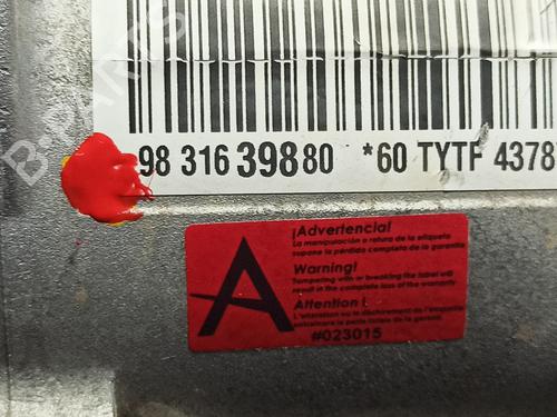 Steering rack CITROËN C3 III (SX) 1.2 THP 110 (SXHNPS, SXHNZT, SXHNZ6) | BP15258076M22