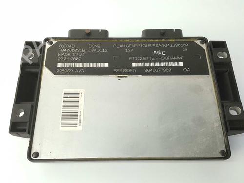 Engine control unit (ECU) CITROËN XSARA (N1) 1.9 D | BP7647897M57