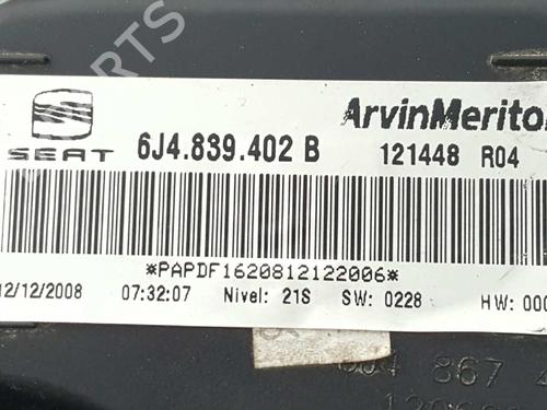 Rear right window mechanism SEAT IBIZA IV (6J5, 6P1) 1.9 TDI | BP2854138C25