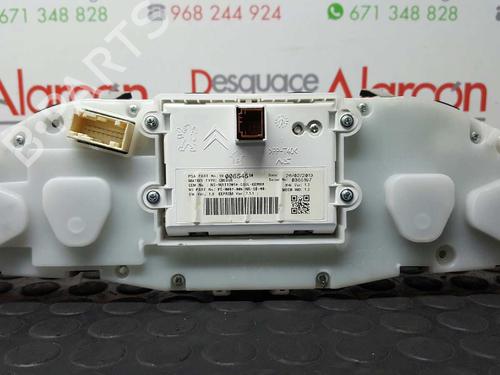 Instrument cluster PEUGEOT 208 I (CA_, CC_) 1.6 HDi | BP2738881C47