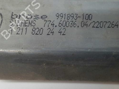 Rudehejsemotor bagstkærm venstre MERCEDES-BENZ E-CLASS (W211) E 220 CDI (211.006) | BP2732789E23