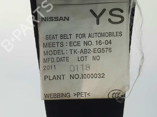 Rear right seatbelt INFINITI M (Y51) 30d | BP7170805I28 