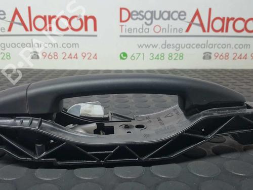 Rear right exterior door handle PEUGEOT 208 I (CA_, CC_) 1.4 HDi | BP2773274C130