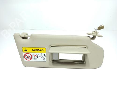 Right sun visor MITSUBISHI OUTLANDER III (GG_W, GF_W, ZJ, ZL, ZK) 2.2 Di-D (GF6W) 7620B020YA