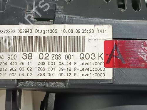 Instrument cluster MERCEDES-BENZ C-CLASS (W204) C 350 CDI (204.022) | BP12319534C47 