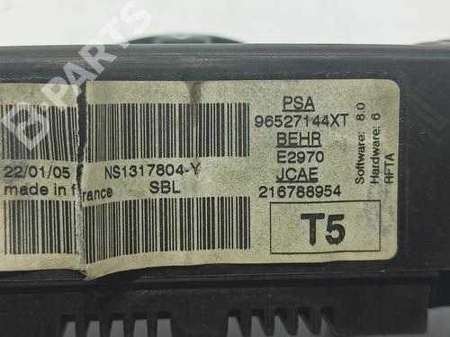 Commande Chauffage PEUGEOT 307 (3A/C) 1.6 HDi 110 | BP11057803I5 