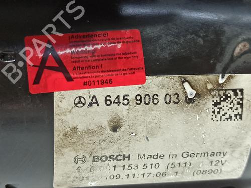 Starter MERCEDES-BENZ B-CLASS Sports Tourer (W246, W242) B 200 CDI (246.201) | BP16394845M8 