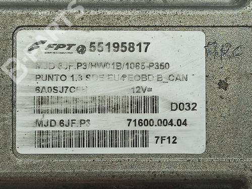 Engine control unit (ECU) FIAT PUNTO (188_) 1.3 JTD 16V | BP11286103M57 