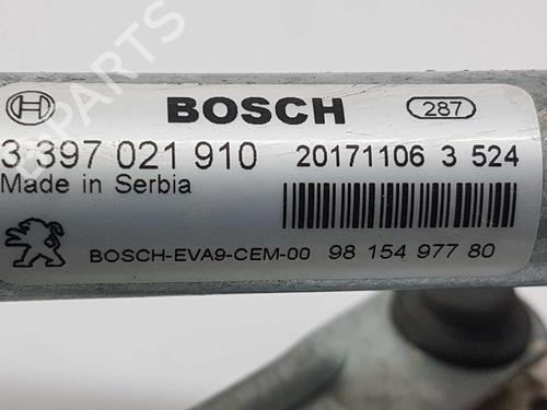 Front wiper motor PEUGEOT 2008 I (CU_) 1.6 BlueHDi 100 | BP5396254M29