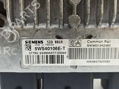 Engine control unit (ECU) CITROËN XSARA (N1) 2.0 HDi 90 | BP8099921M57 