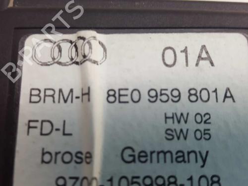 Left rear window motor AUDI A4 B6 (8E2) 1.9 TDI | BP4374321E23 