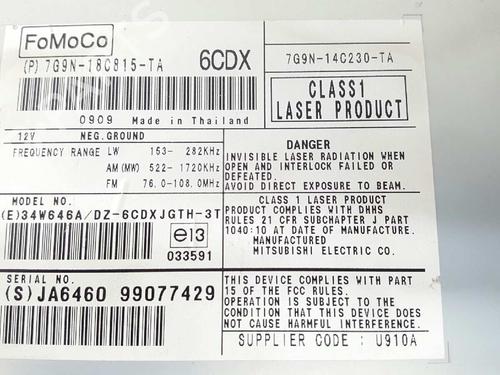Electronic module JAGUAR XF I (X250) 3.0 D | BP3161252M83