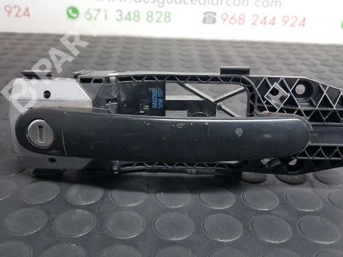 Front left exterior door handle VW POLO V (6R1, 6C1) 1.6 TDI | BP2740500C128 