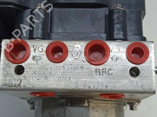 ABS pump RENAULT KANGOO / GRAND KANGOO II (KW0/1_) Z.E. | BP8624178M43 