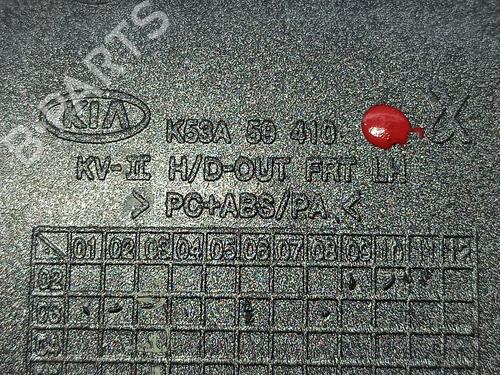 Front left exterior door handle KIA CARNIVAL II (GQ) 2.9 CRDi | BP18166600C128