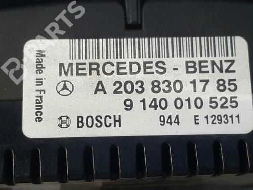 Airco bedieningspaneel MERCEDES-BENZ C-CLASS (W203) C 270 CDI (203.016) | BP6454687I5 