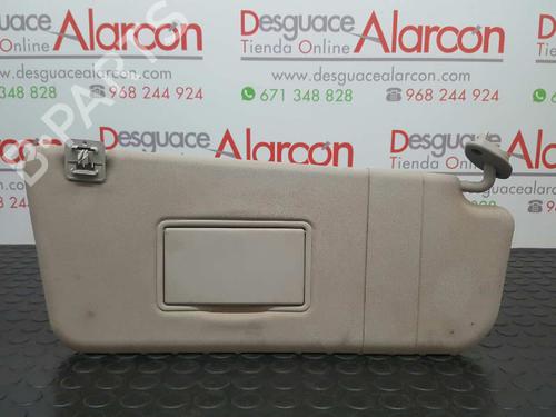 Right sun visor PEUGEOT PARTNER MPV (5_, G_) 1.6 HDi 90 | BP2751274I2
