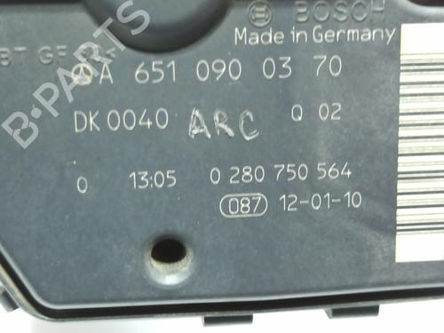 Throttle body MERCEDES-BENZ B-CLASS Sports Tourer (W246, W242) B 200 CDI / d (246.208) | BP32320981M82