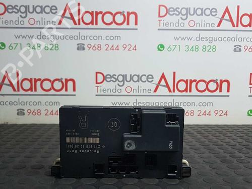 Used Comfort control module MERCEDES-BENZ E-CLASS (W211) E 220 CDI (211.006) (136 hp) 2756070