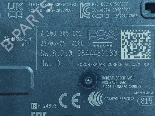 Electronic module PEUGEOT 308 SW III (FC_, FJ_, FR_, F4_, FN_) BlueHDi 130 (FCYHZL, FCYHZT) | BP25587168M83 