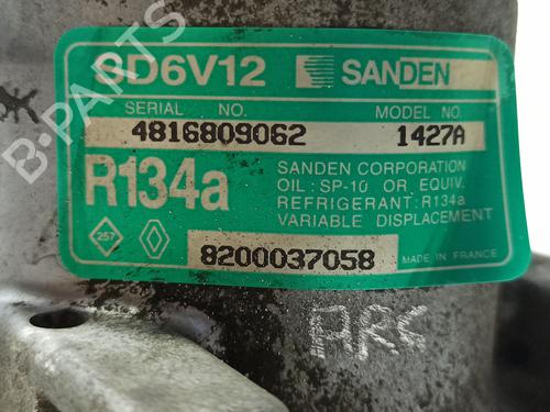 AC compressor RENAULT CLIO II (BB_, CB_)  | BP25610864M34 