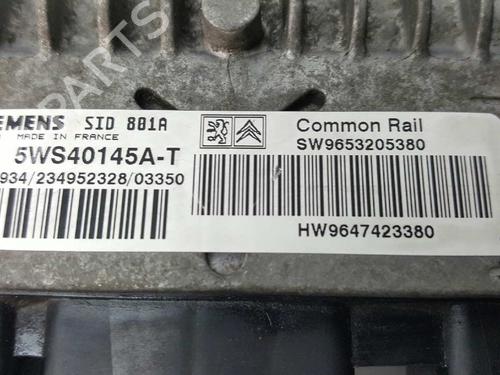 Engine control unit (ECU) PEUGEOT 307 (3A/C) 2.0 16V | BP2983123M57 