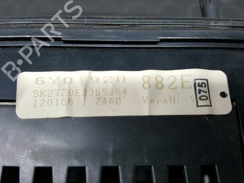 Instrument cluster SKODA FABIA I (6Y2) 1.4 TDI | BP2750332C47