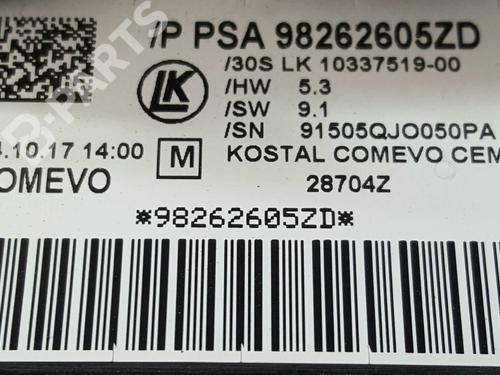 Switch PEUGEOT PARTNER Box Body/MPV (K9) 1.6 BlueHDI 75 | BP11527944I30 