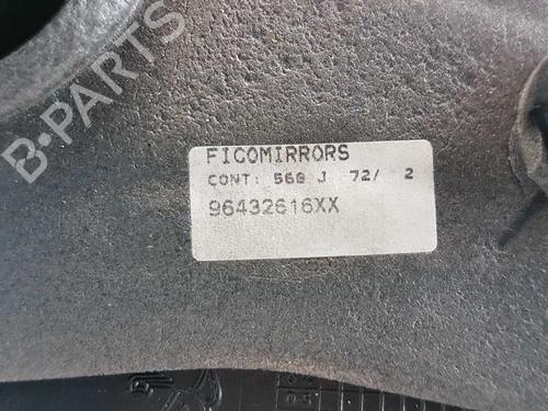 Right mirror PEUGEOT 206 Hatchback (2A/C) 2.0 HDI 90 | BP5223199C27 