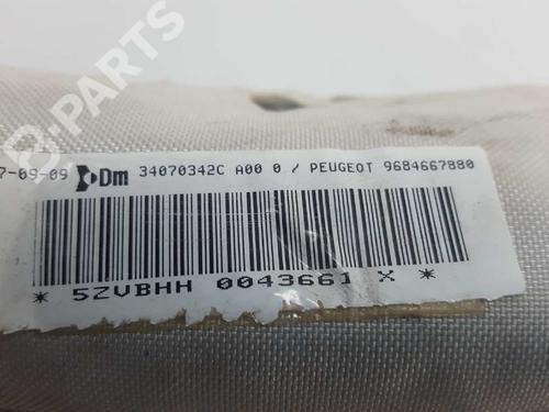 Left curtain airbag PEUGEOT 3008 I MPV (0U_) 1.6 HDi | BP4245725C11 