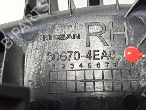 Front right interior door handle NISSAN QASHQAI II (J11, J11_) 1.5 dCi | BP16221104I14