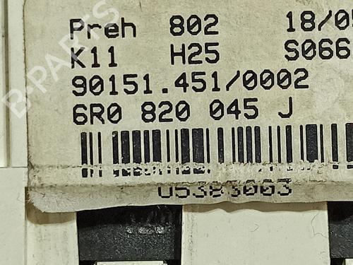 Climate control VW POLO V (6R1, 6C1) 1.6 TDI | BP10514411I5