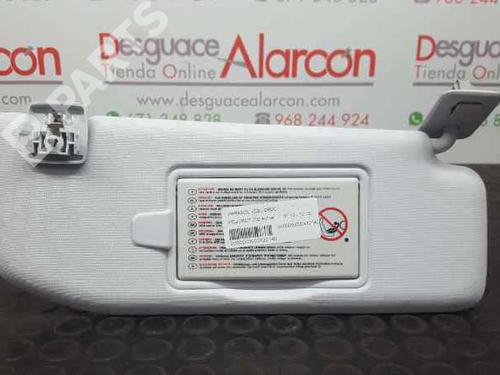 Used Left sun visor PEUGEOT 208 I (CA_, CC_) 1.6 HDi (94 hp) 2757575