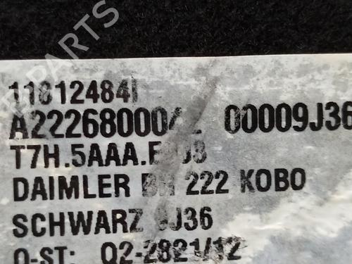 Luggage compartment floor MERCEDES-BENZ S-CLASS (W222, V222, X222) S 350 BlueTEC / d (222.132, 222.032, 222.123) | BP15592723I33
