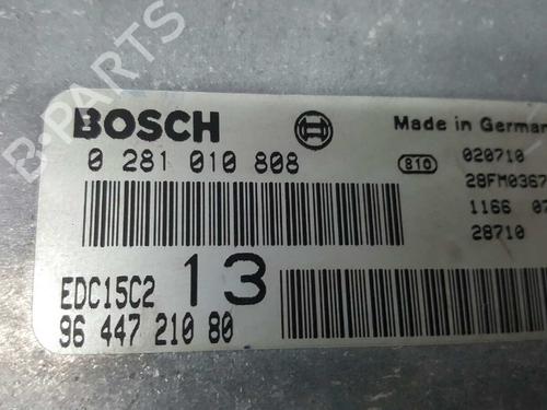 Engine control unit (ECU) CITROËN C5 I (DC_) 2.0 HDi (DCRHZB, DCRHZE) | BP2758110M57