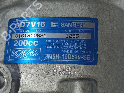 AC compressor MAZDA 3 Saloon (BK) 1.6 DI Turbo (BK12Y) | BP11695851M34