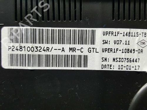 Instrument cluster RENAULT MEGANE IV Hatchback (B9A/M/N_) 1.2 TCe 130 (B9MR) | BP2768285C47 