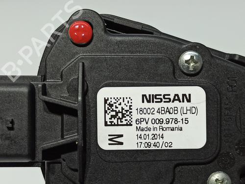Pedal NISSAN QASHQAI II SUV (J11, J11_) 1.5 dCi | BP16189464I4 