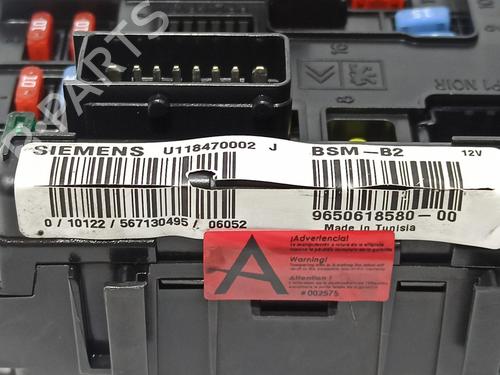Fuse box PEUGEOT PARTNER MPV (5_, G_) 2.0 HDI | BP24424071E1 