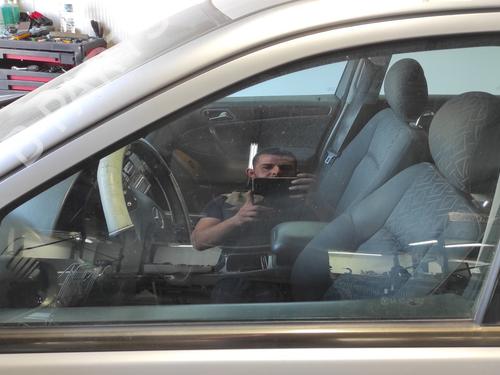 Dørrute ventre foran MERCEDES-BENZ C-CLASS (W203) [2000-2007]  17574451