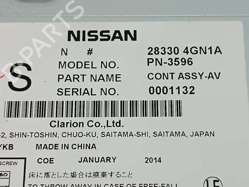 Radio INFINITI Q50  | BP10543899E6 