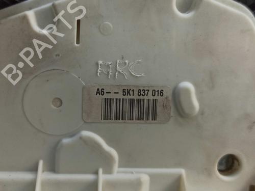 Front right lock VW GOLF VI (5K1) 1.6 TDI | BP8245382C97
