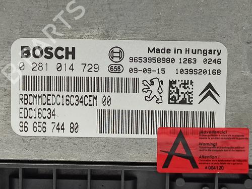 Engine control unit (ECU) CITROËN C4 Picasso I MPV (UD_) 1.6 HDi | BP23560512M57