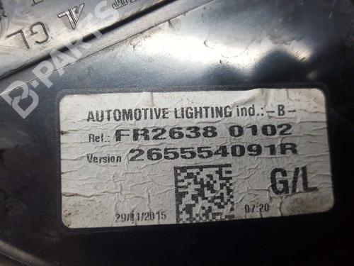 Left taillight RENAULT CLIO IV (BH_) 1.5 dCi 90 | BP2736806C34 