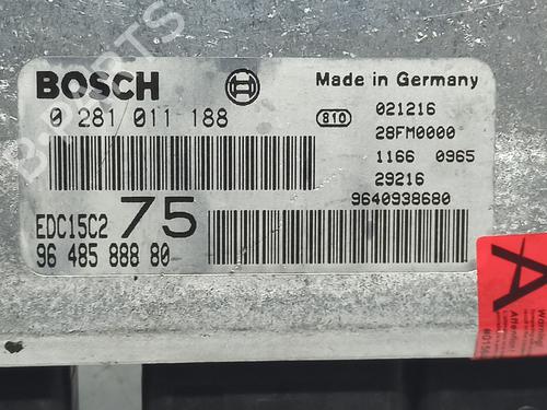 Engine control unit (ECU) PEUGEOT 206 Hatchback (2A/C) 2.0 HDI 90 | BP13309805M57