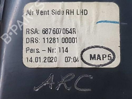 Air vent RENAULT CLIO V (B7_) 1.0 TCe 100 (B7MT) | BP11639844I21