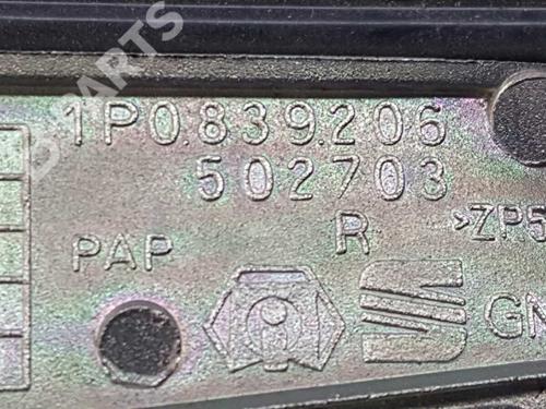 Rear right exterior door handle SEAT LEON (1P1) 1.6 TDI | BP3333915C130 