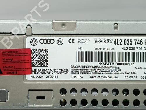 Radio AUDI Q7 (4MB, 4MG, 4MQ) 3.0 TFSI quattro | BP29963866E6