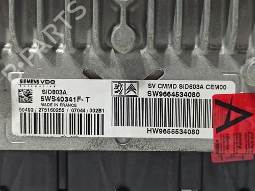 Engine control unit (ECU) CITROËN C4 I (LC_) 2.0 HDi | BP20714614M57 